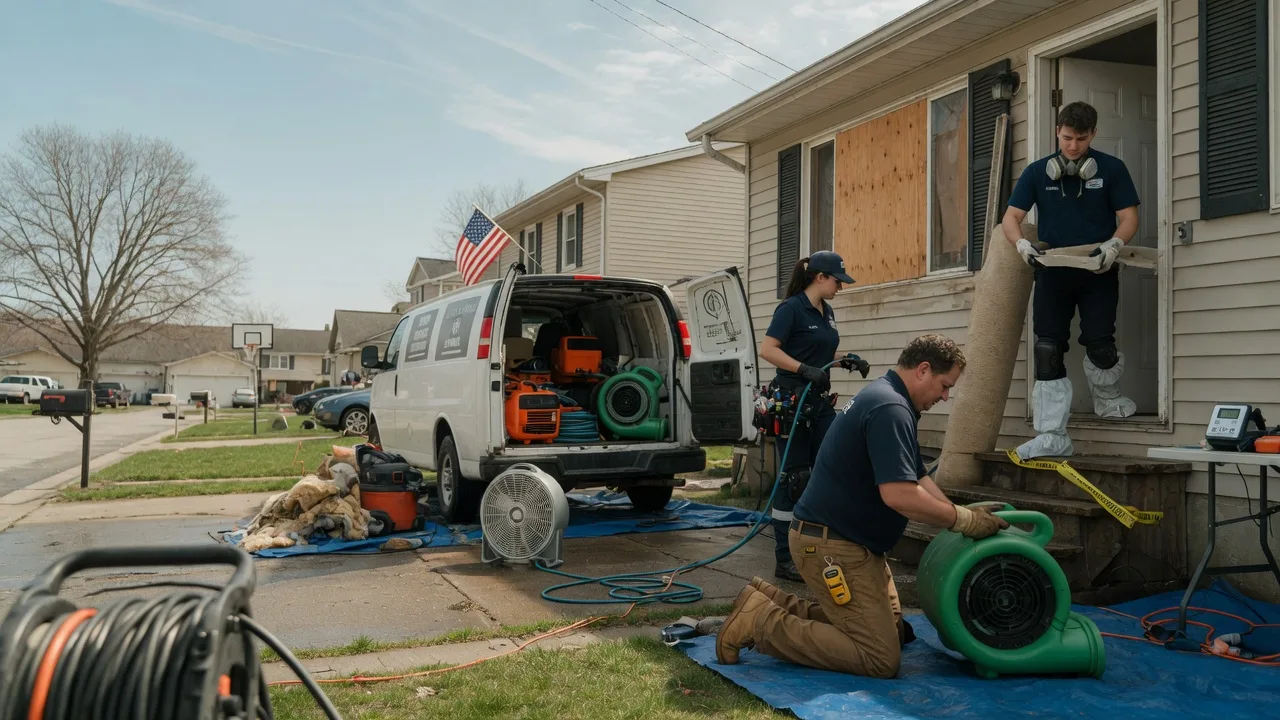 Water Damage Restoration in Flushing, MI near me